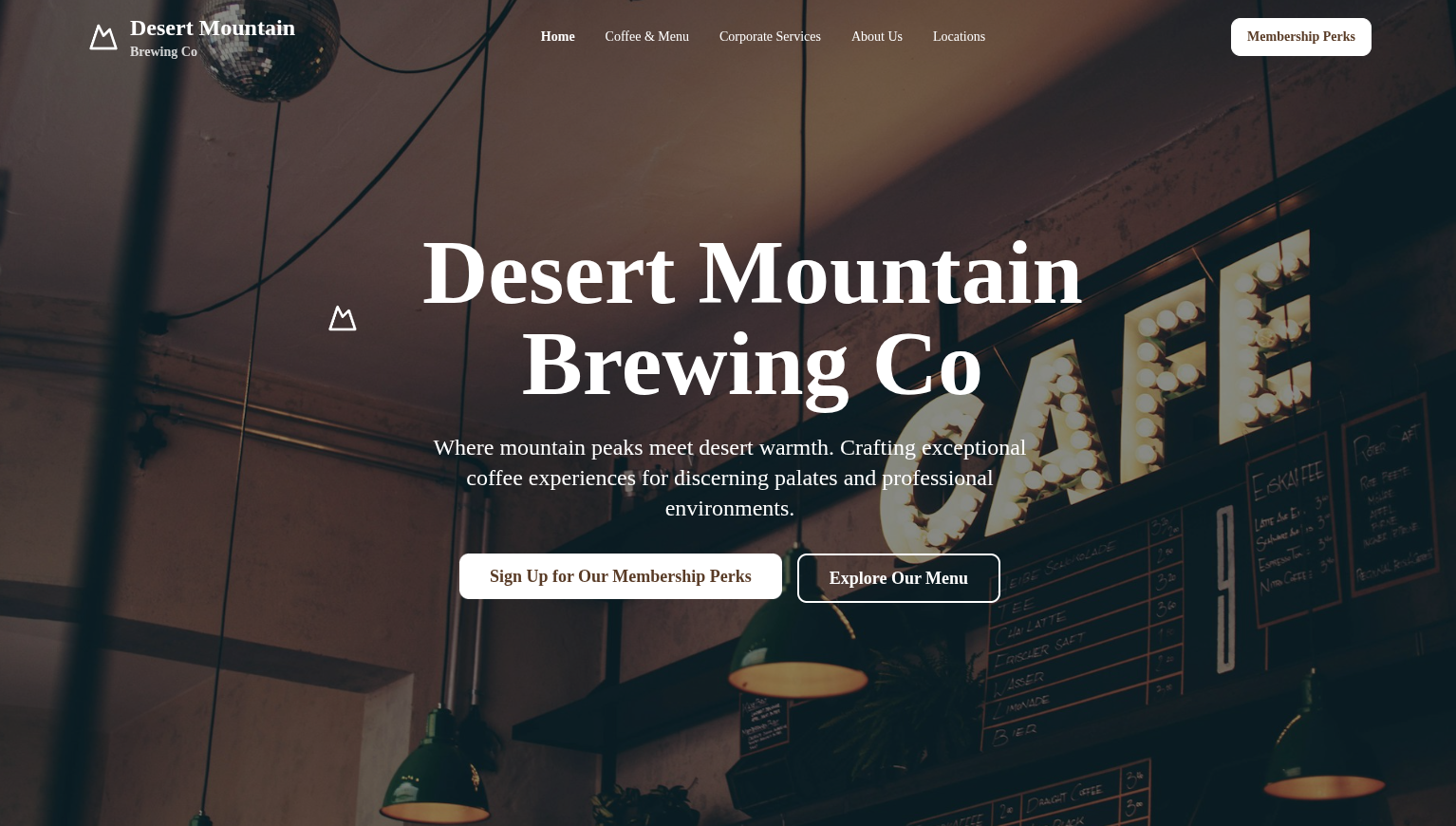 Desert Mountain Brewing Co screenshot