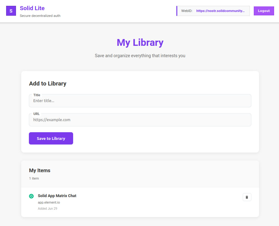 A bookmarking micro app that works…